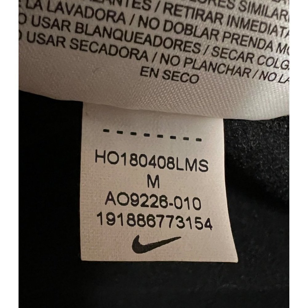 Nike |‎ Pro Women Warm Training Pullover Top AO9226-010 Sz M - Picture 4 of 8